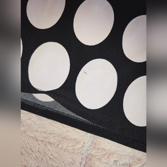 Black and white polka dot dress by AB Studio. - Picture 6 of 6